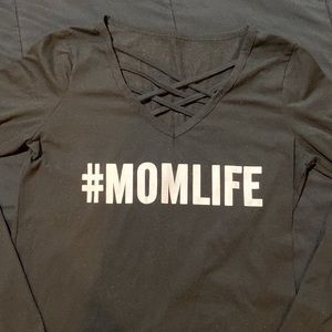 Black long sleeve shirt